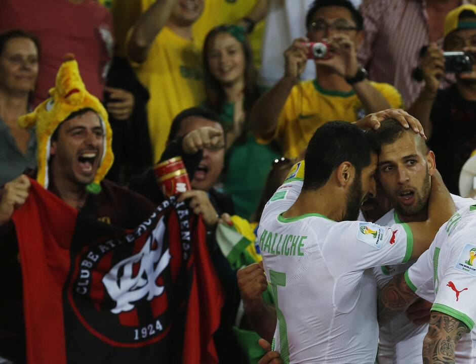 Pasaulio futbolo čempionatas: Rusija - Alžyras