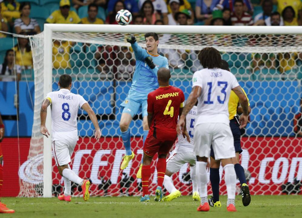 Pasaulio futbolo čempionatas: Belgija - JAV