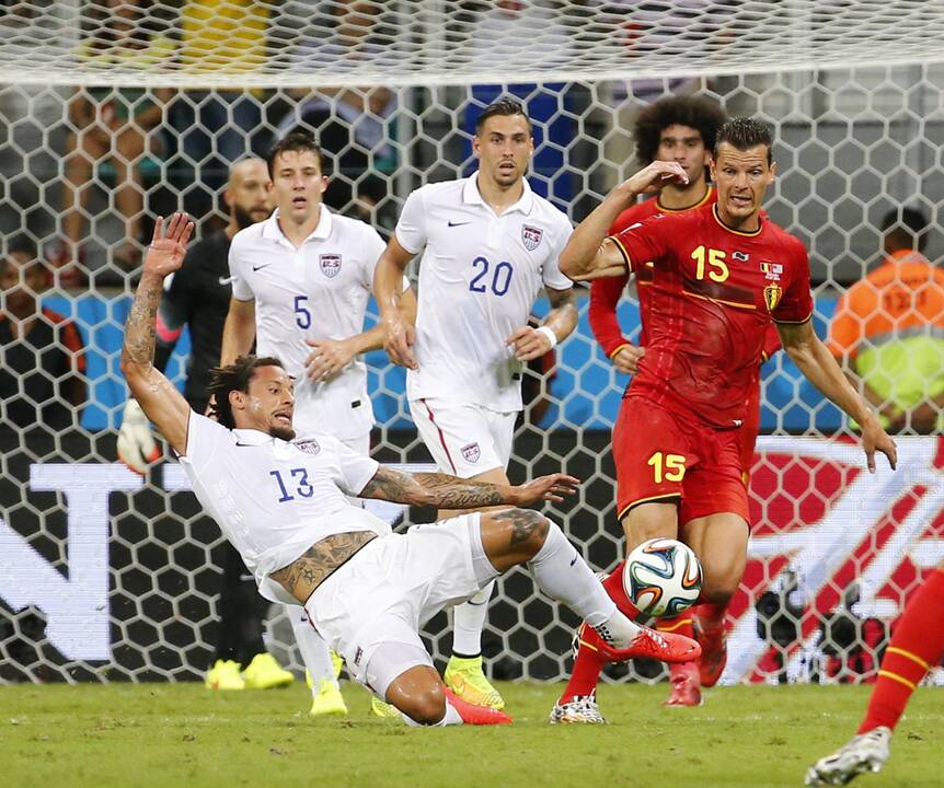 Pasaulio futbolo čempionatas: Belgija - JAV