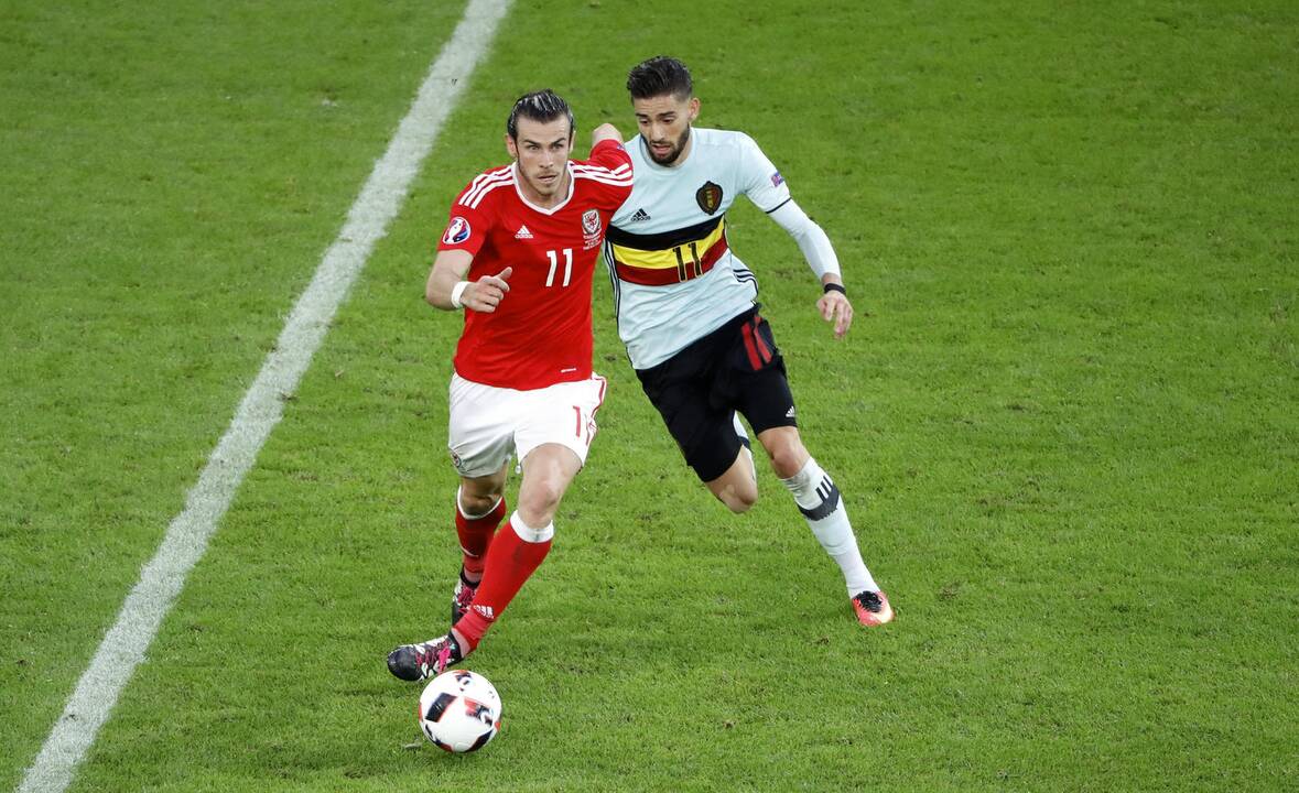 Euro 2016: Velsas - Belgija 3:1