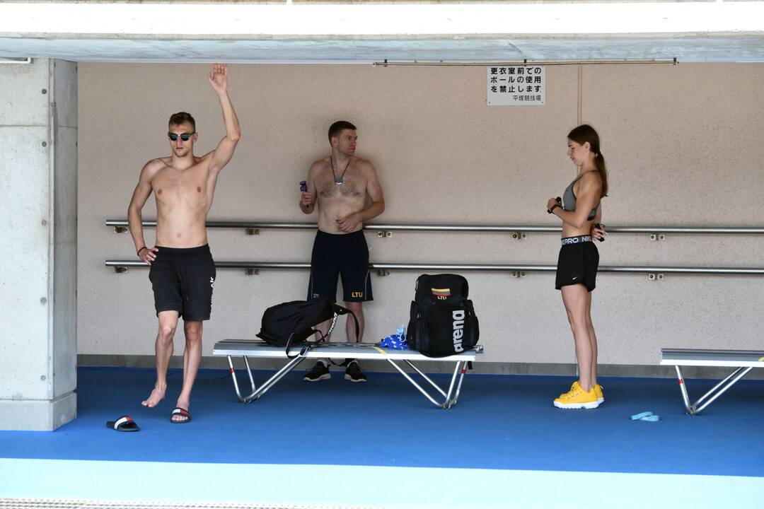Lietuvos sportininkai Hiracukoje
