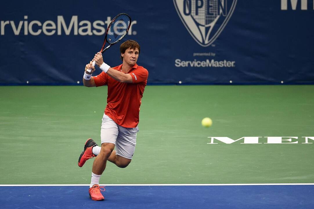 R. Berankis nepateko į teniso turnyro Anglijoje vienetų aštuntfinalį