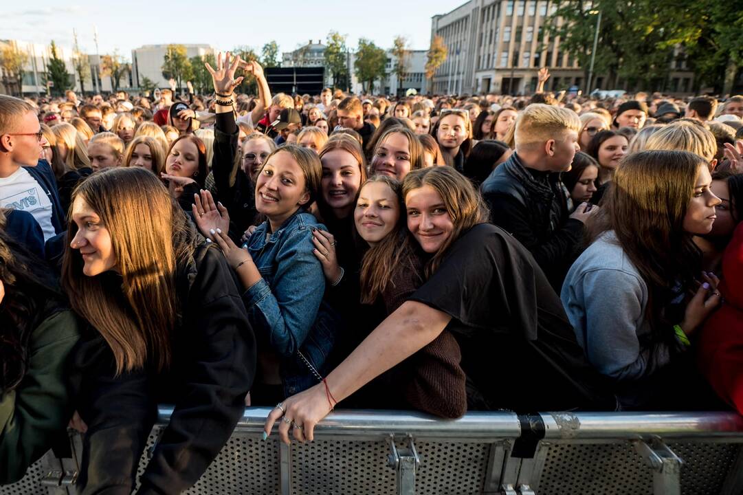 Rugsėjo 1-osios šventės vakarinė dalis Kaune