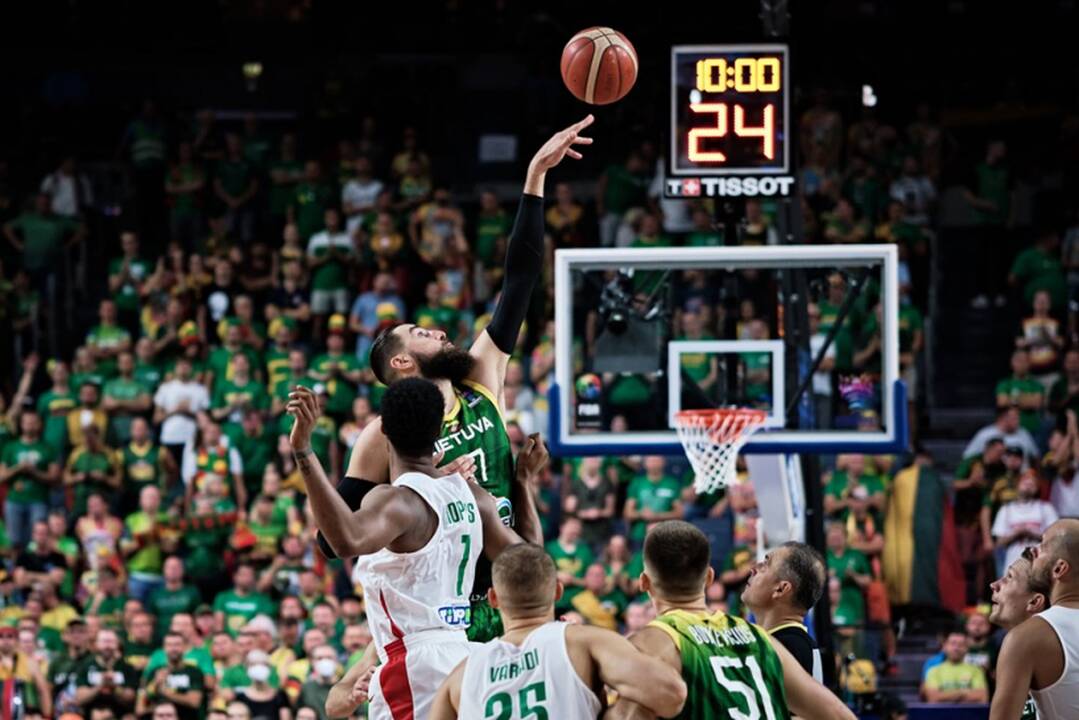 Europos krepšinio čempionatas: Lietuva – Vengrija 87:64