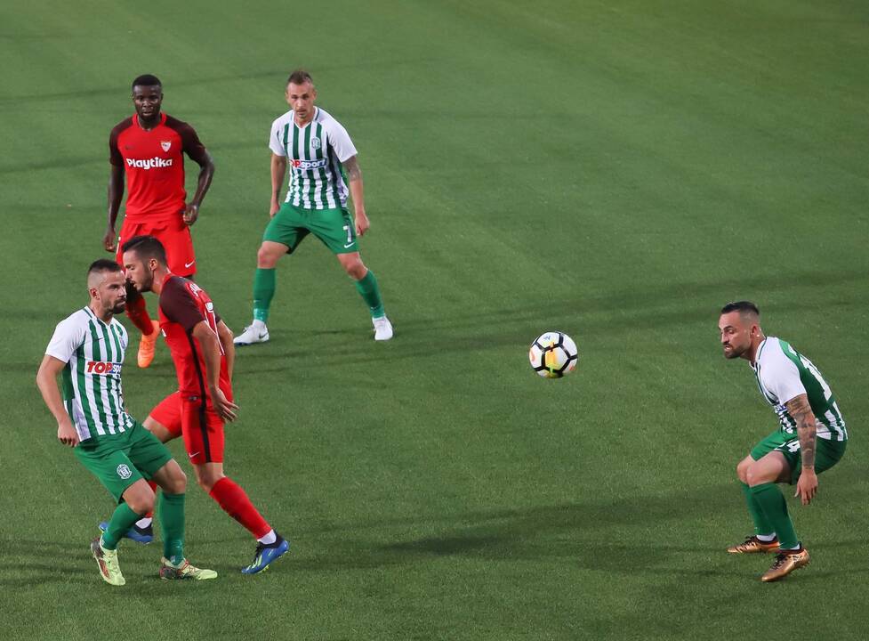 Europos lygos atranka: „Žalgiris“ – „Sevilla“ 0:5