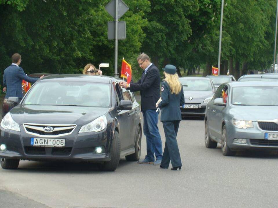 Kauno meras ir policija kvietė į šventę