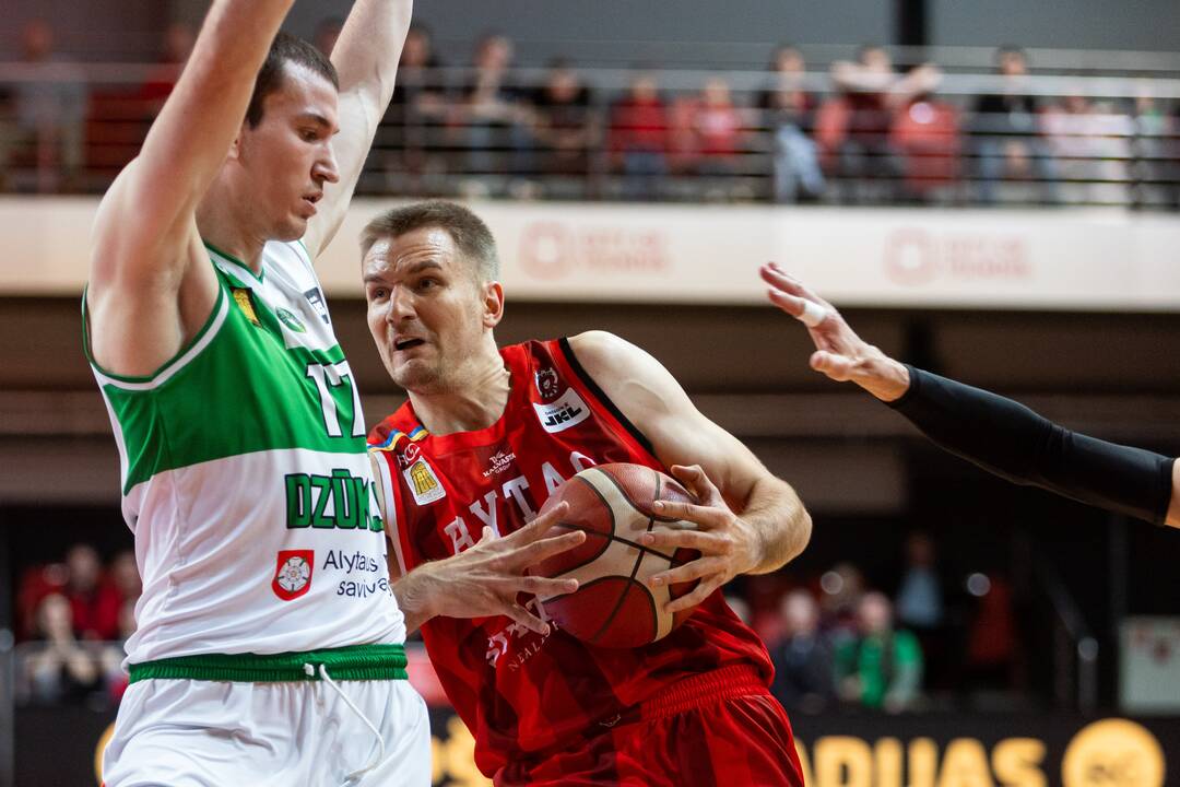 LKL ketvirtfinalis: Vilniaus „Rytas“ – Alytaus „Dzūkija“ 87:59