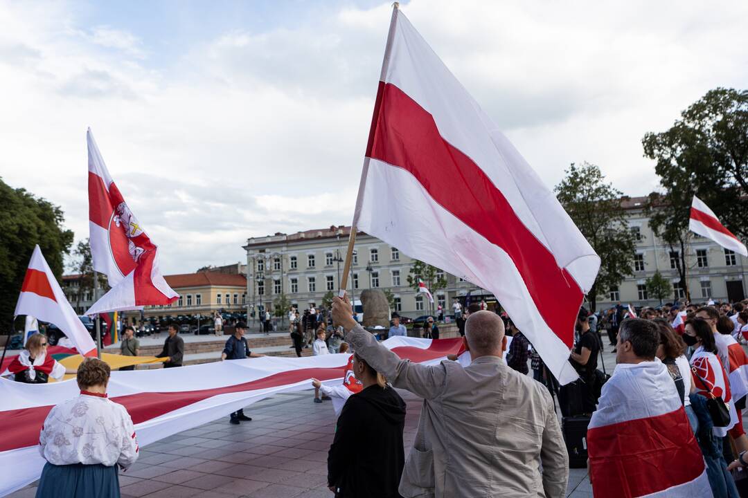 Baltarusijos opozicija Vilniuje mini antrąsias prezidento rinkimų metines