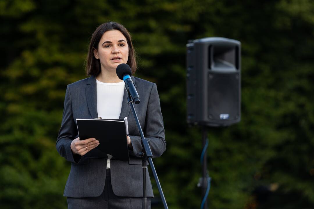 Baltarusijos opozicija Vilniuje mini antrąsias prezidento rinkimų metines