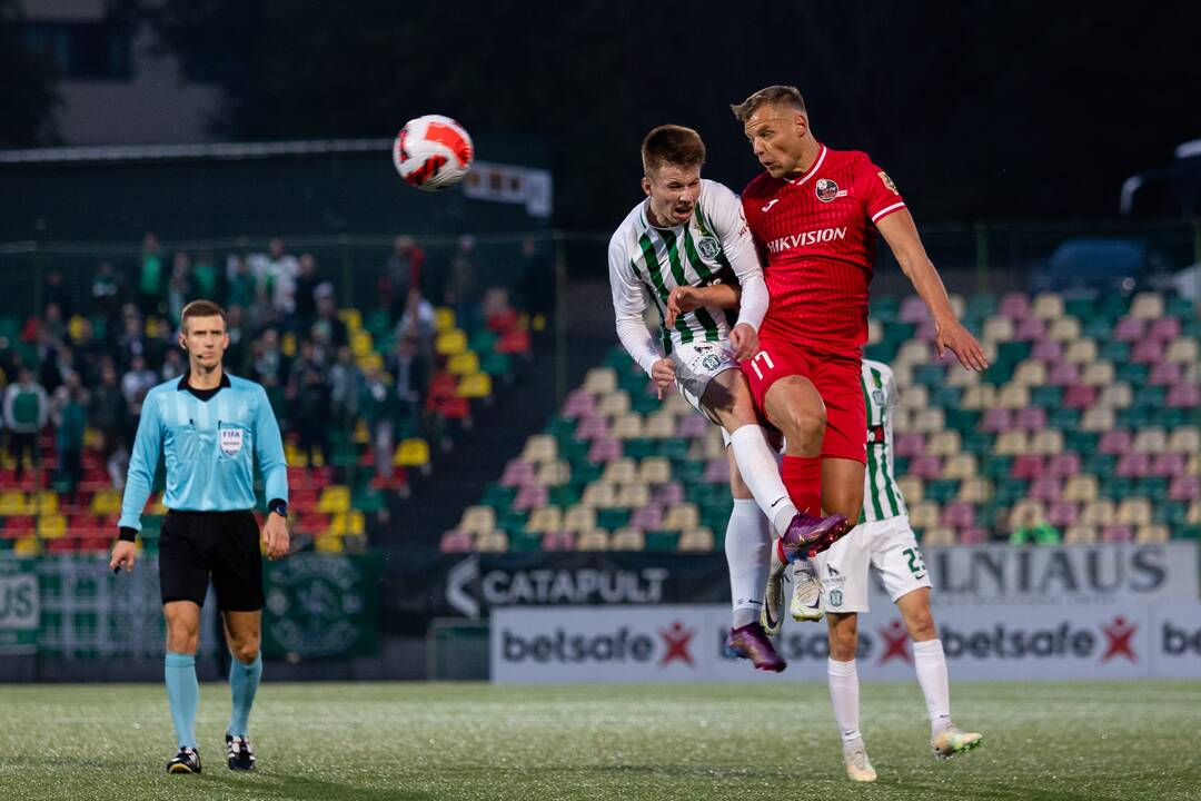 A lyga: Vilniaus „Žalgiris“ – Marijampolės „Sūduva“ 1:0