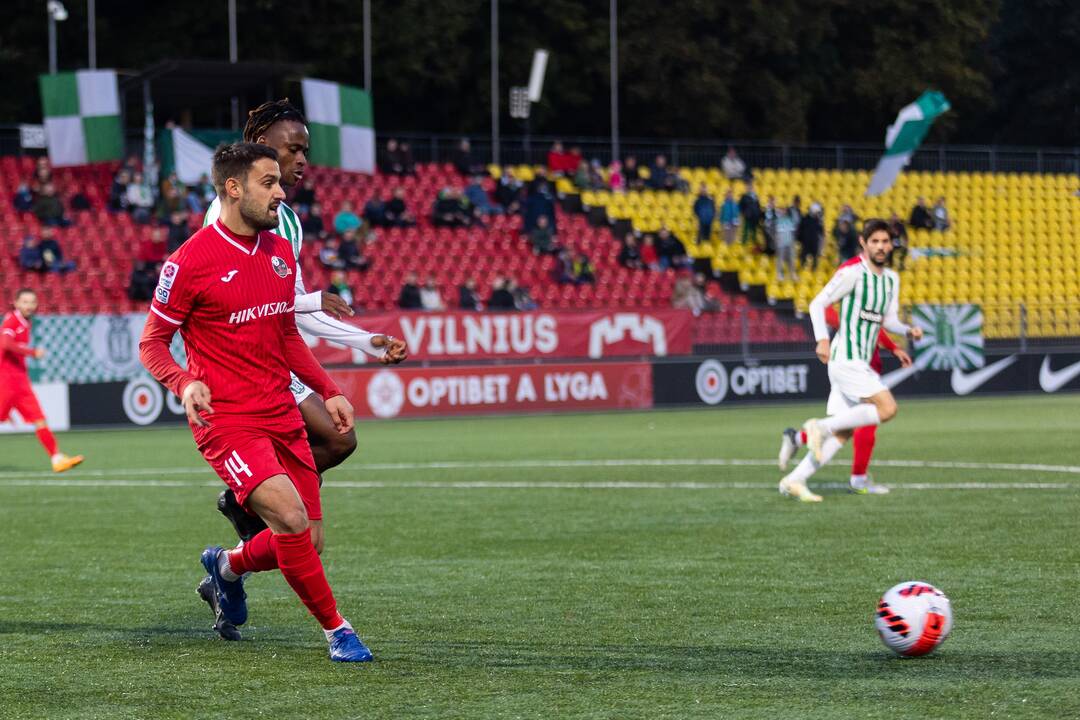 A lyga: Vilniaus „Žalgiris“ – Marijampolės „Sūduva“ 1:0
