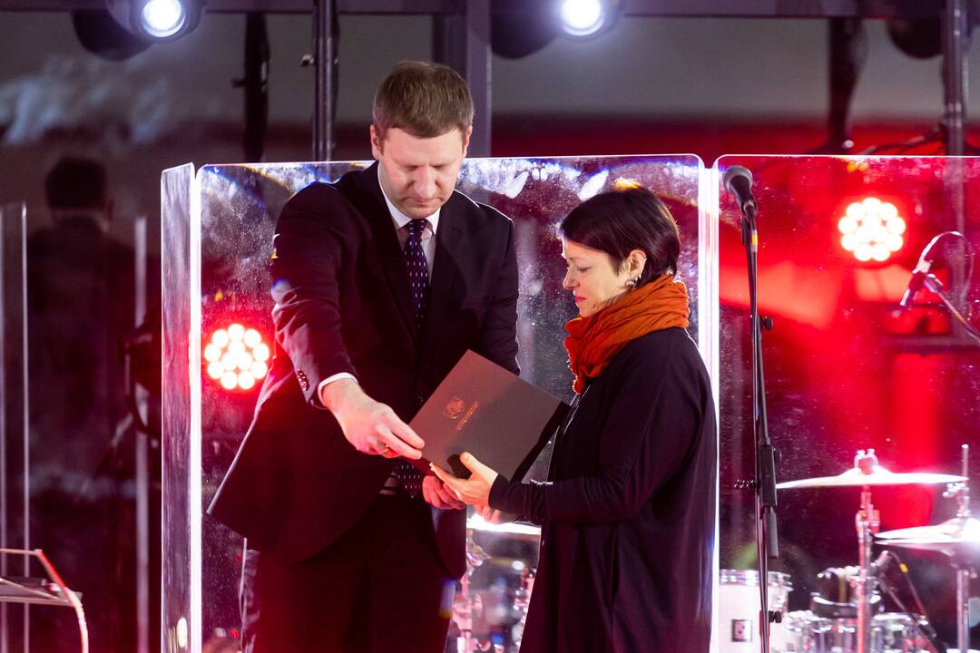 Kultūros ministerijos premijų įteikimo ceremonija