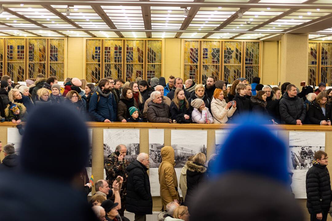 Minint Laisvės gynėjų dieną, Seimo rūmai atverti visuomenei