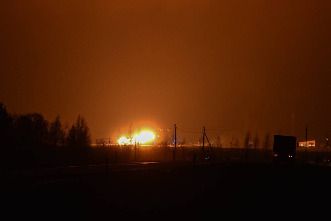 Sprogęs dujotiekis Pasvalio rajone