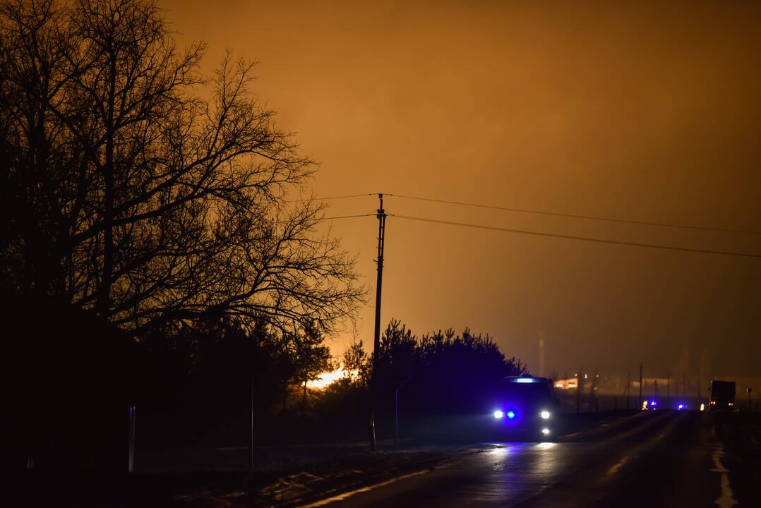 Sprogęs dujotiekis Pasvalio rajone