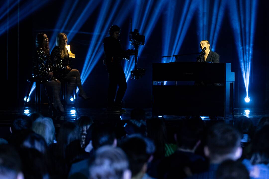 Nacionalinės „Eurovizijos“ atrankos „Pabandom iš naujo“ pirmojo pusfinalio filmavimas