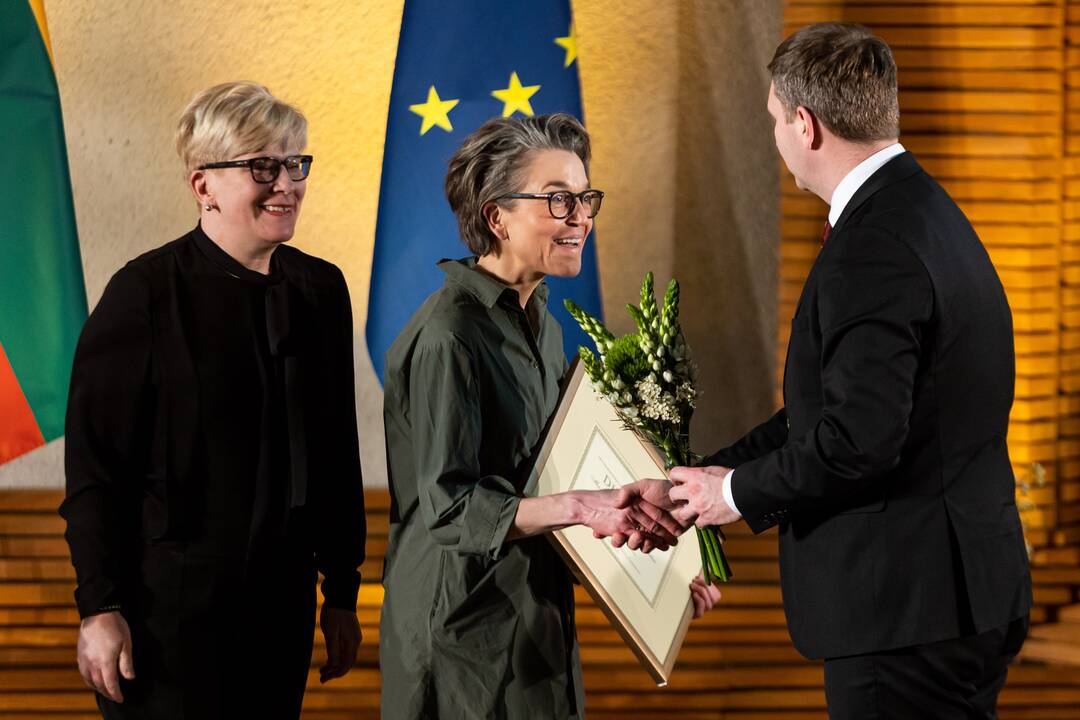 Vyriausybės kultūros ir meno premijų laureatų apdovanojimų ceremonija