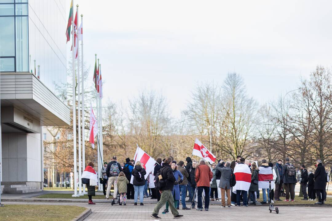 Baltarusijos nepriklausomybės dienos minėjimas Vilniuje