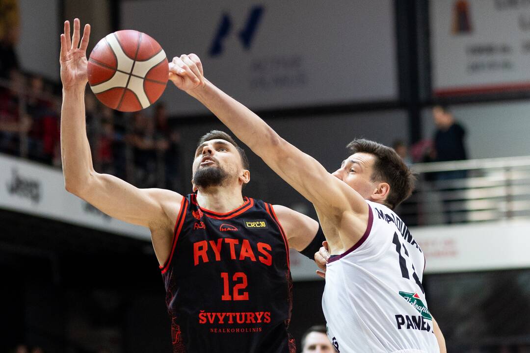 LKL: Vilniaus „Rytas“ – Panevėžio „Lietkabelis“ 92:91
