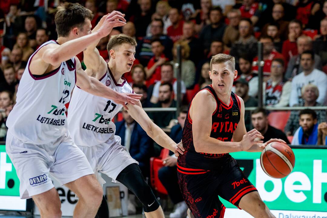 LKL: Vilniaus „Rytas“ – Panevėžio „Lietkabelis“ 92:91