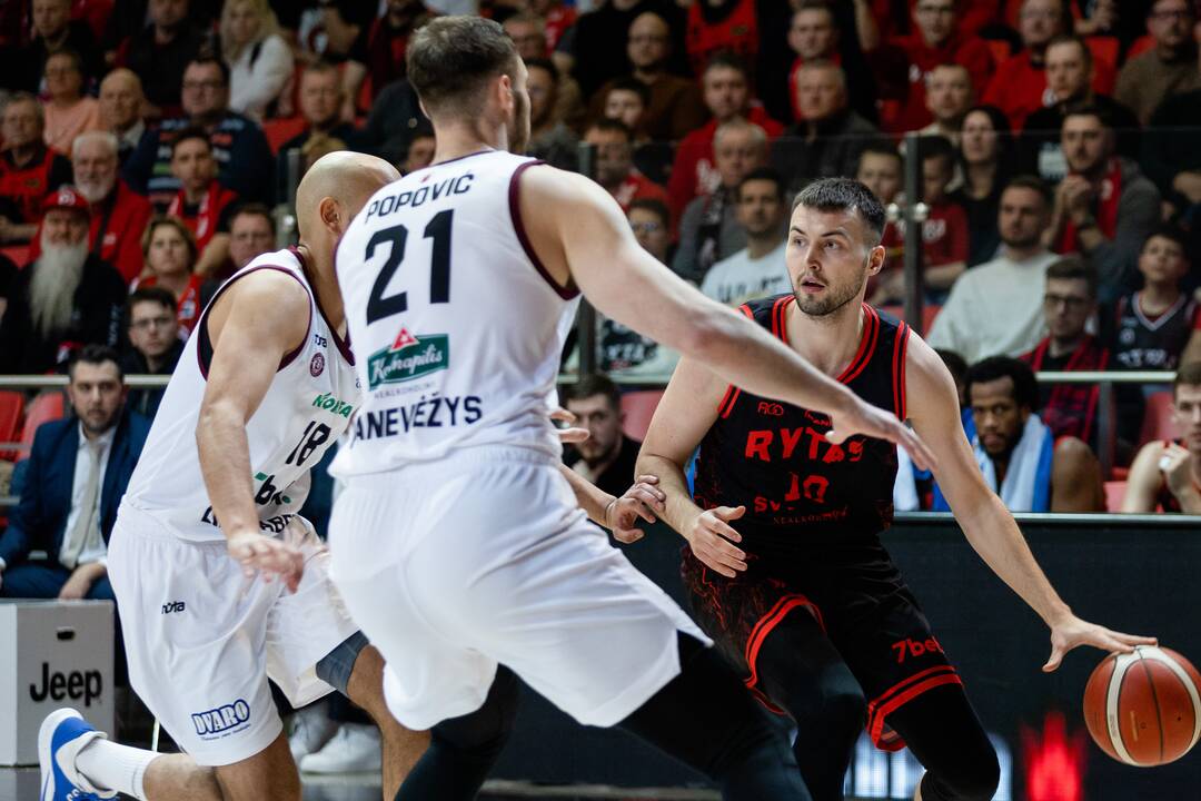 LKL: Vilniaus „Rytas“ – Panevėžio „Lietkabelis“ 92:91