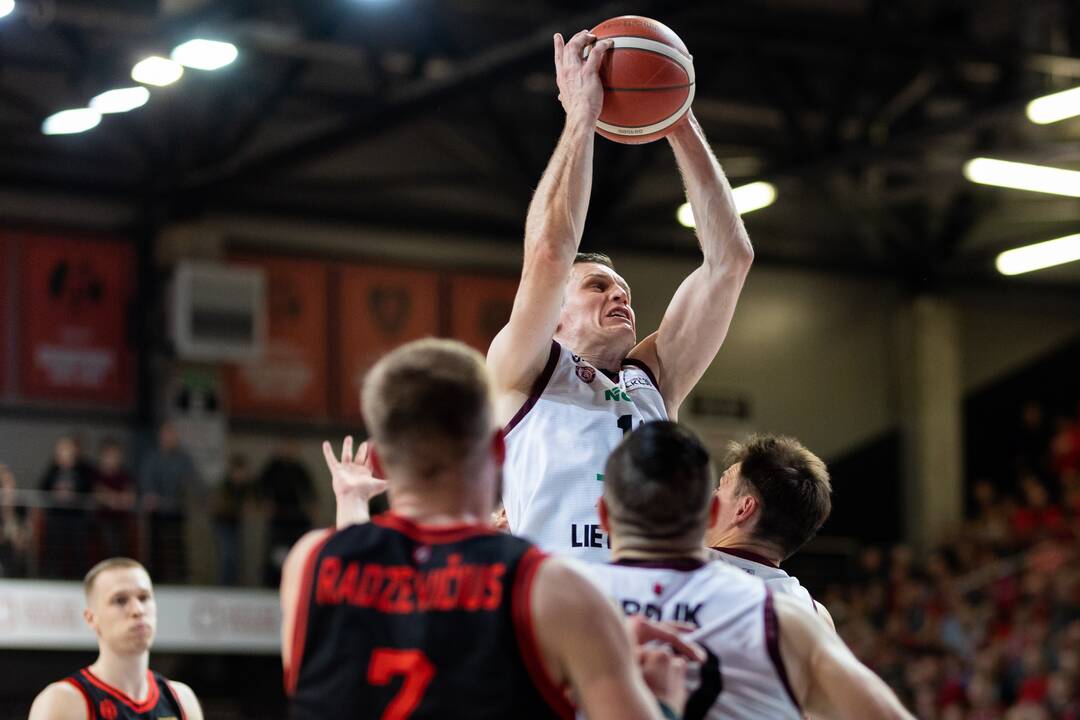 LKL: Vilniaus „Rytas“ – Panevėžio „Lietkabelis“ 92:91
