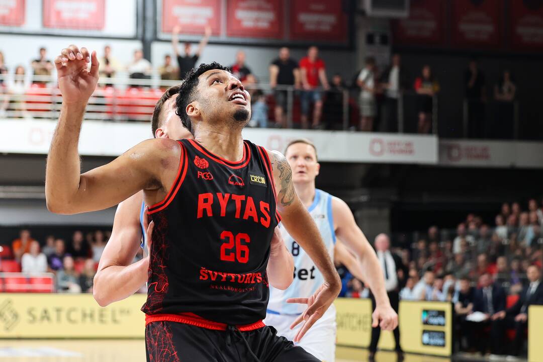  LKL pusfinalis: Vilniaus „Rytas“ – Jonavos „CBet“ 82:74