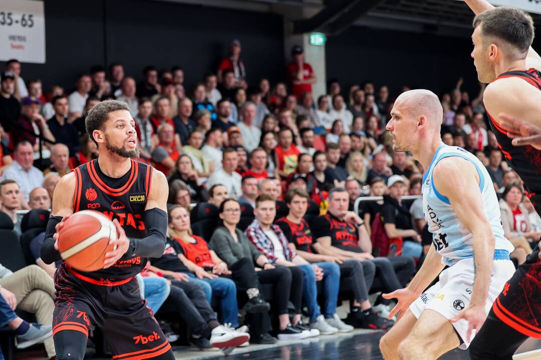  LKL pusfinalis: Vilniaus „Rytas“ – Jonavos „CBet“ 82:74