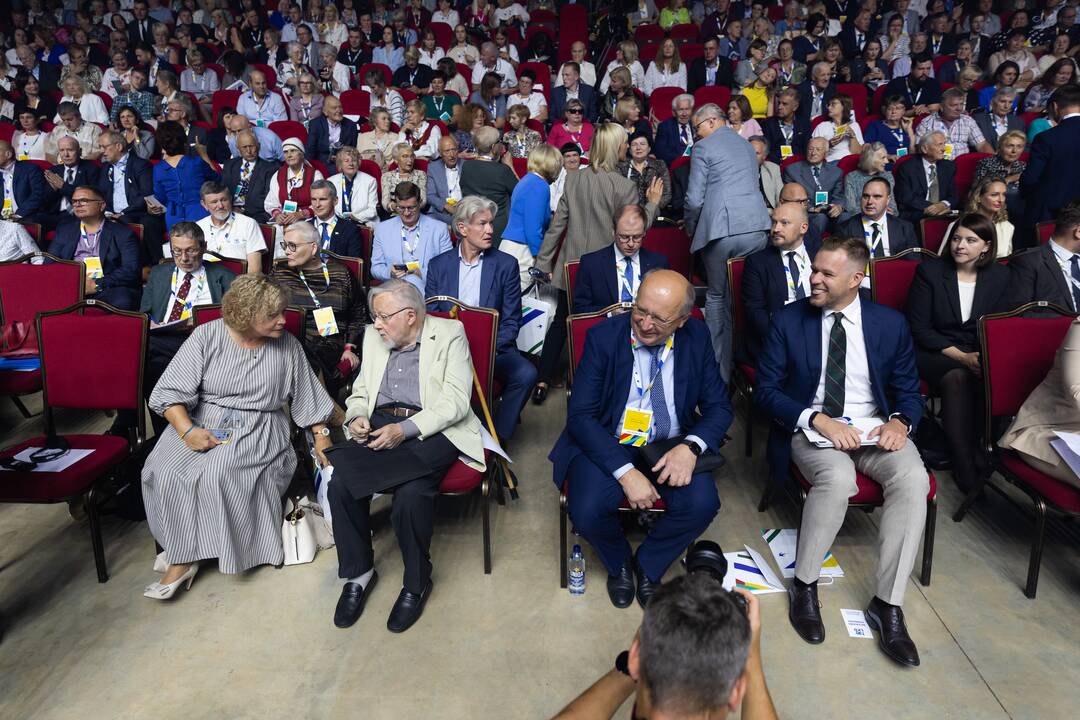 Tėvynės sąjungos - Lietuvos krikščionių demokratų šventinis suvažiavimas.