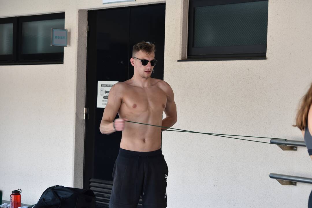 Lietuvos sportininkai Hiracukoje