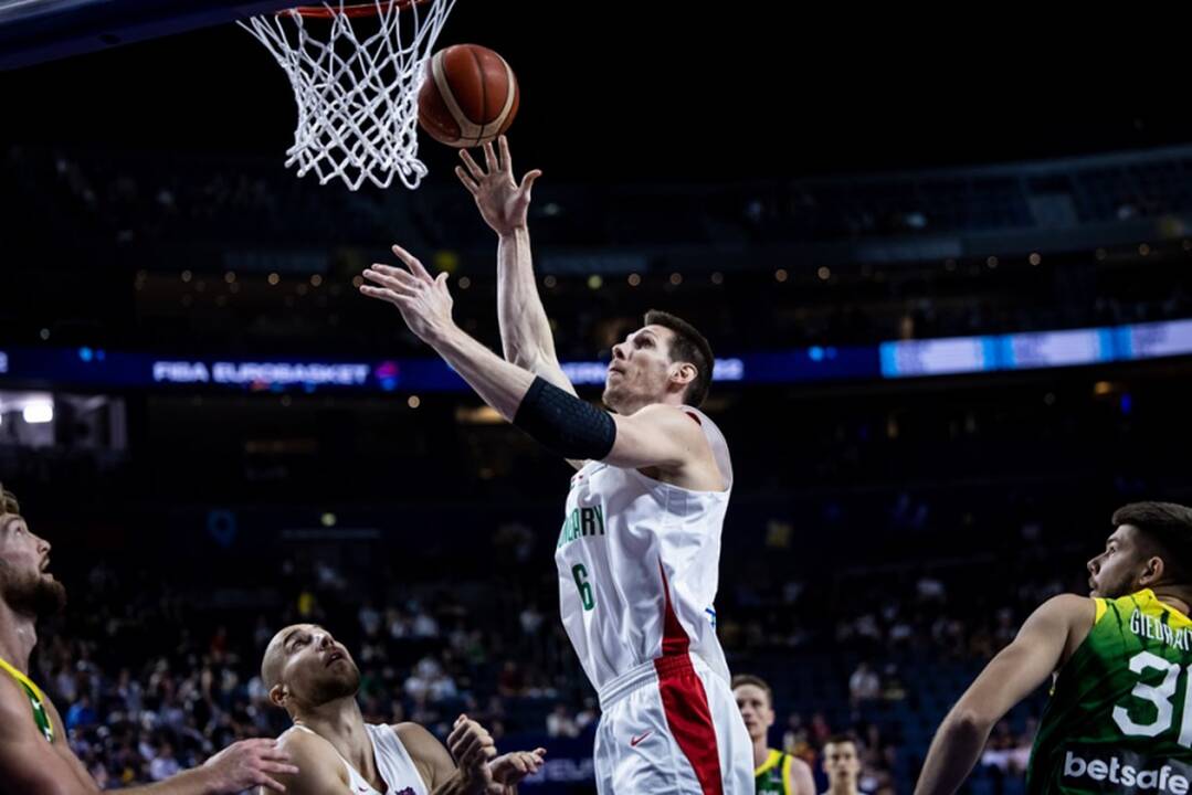 Europos krepšinio čempionatas: Lietuva – Vengrija 87:64