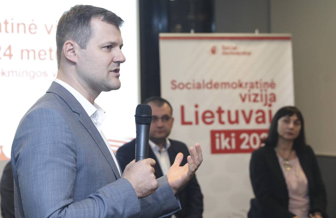 Socialdemokratai pristatė savo viziją