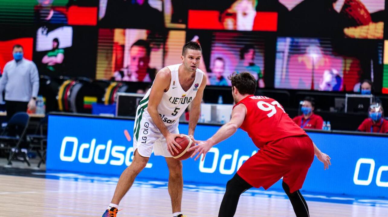 Europos krepšinio čempionato atranka: Lietuva – Danija 77:76