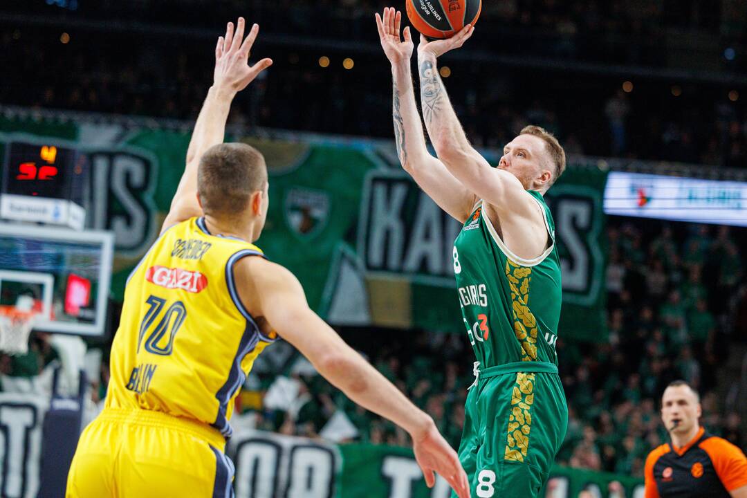 Eurolyga: Kauno „Žalgiris“ – Berlyno ALBA 73:53