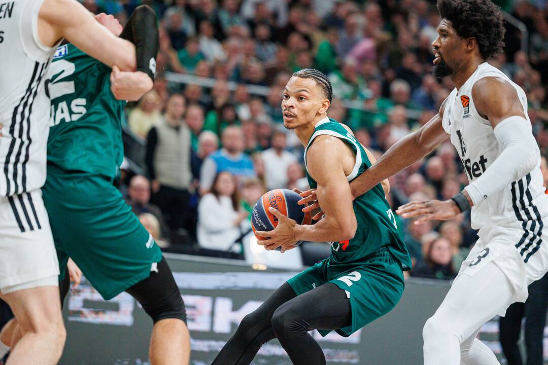 Eurolyga: Kauno „Žalgiris“ – Paryžiaus „Paris Basketball“ 83:81