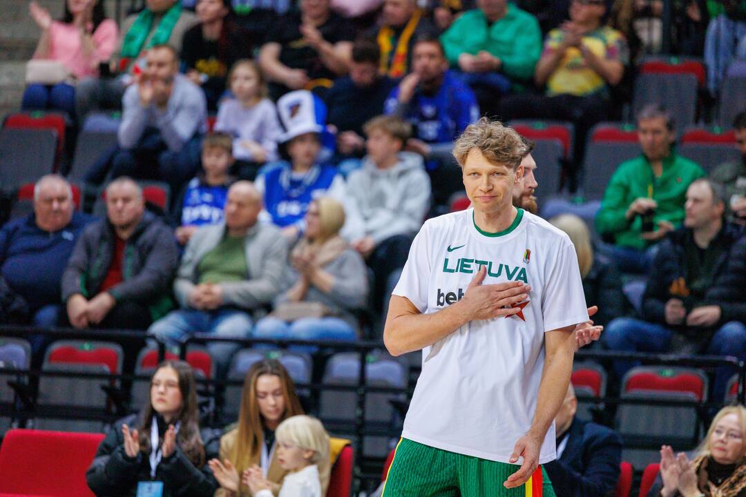Europos vyrų krepšinio čempionato atranka: Lietuva – Estija 82:75