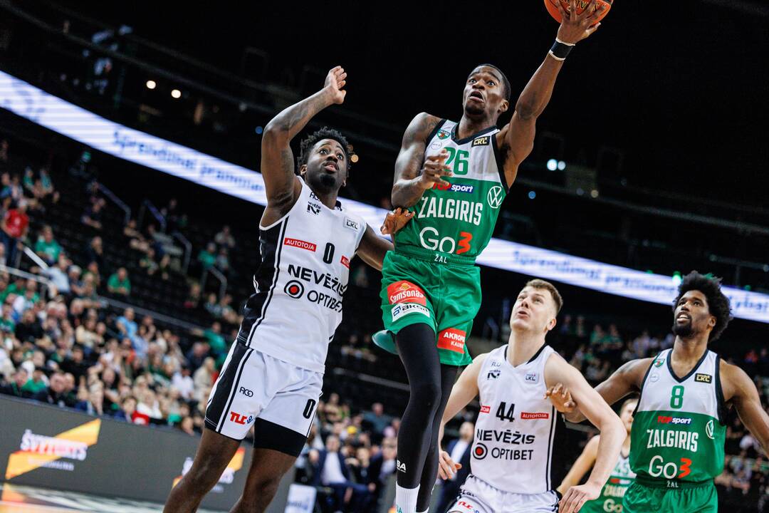 LKL: Kauno „Žalgiris“ – Kėdainių „Nevėžis-Optibet“ 102:78