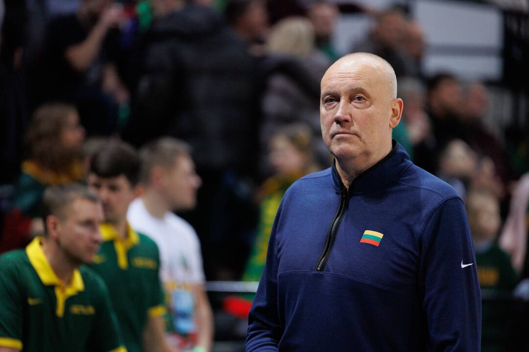Europos vyrų krepšinio čempionato atranka: Lietuva – Estija 82:75