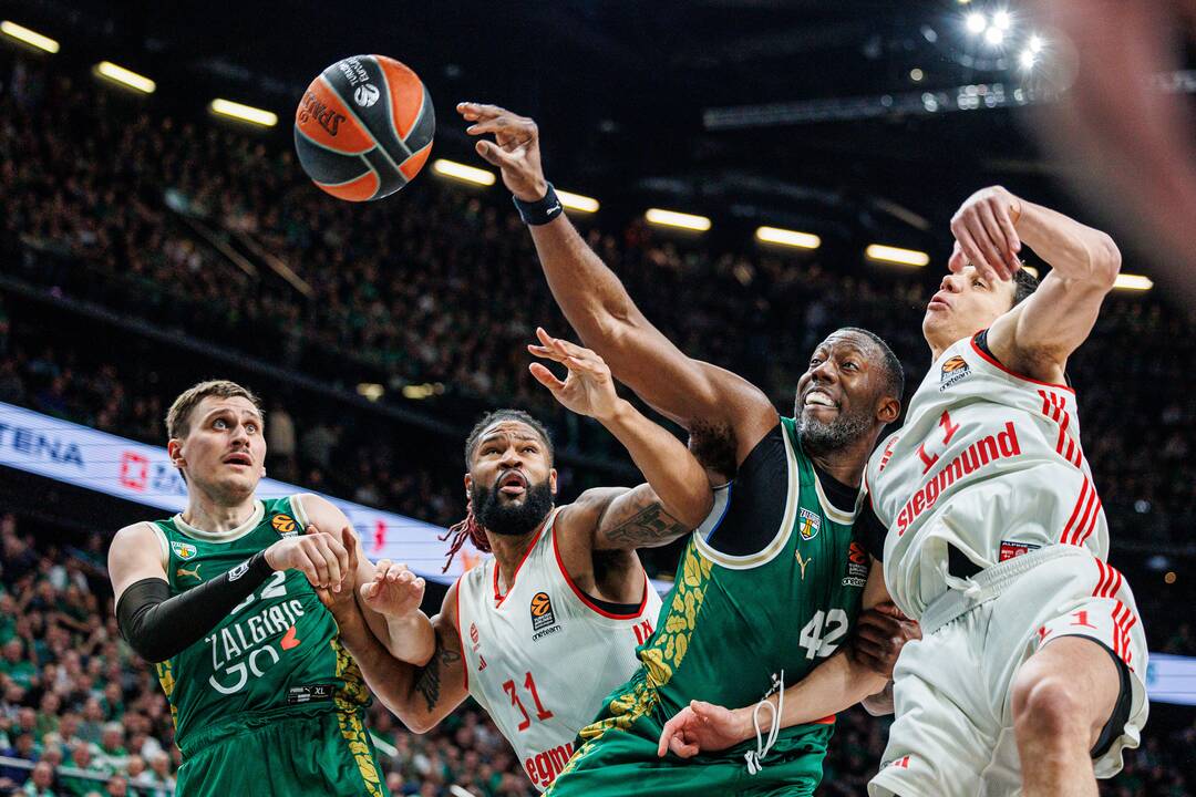 Eurolyga: Kauno „Žalgiris“ – Miuncheno „Bayern“ 82:97