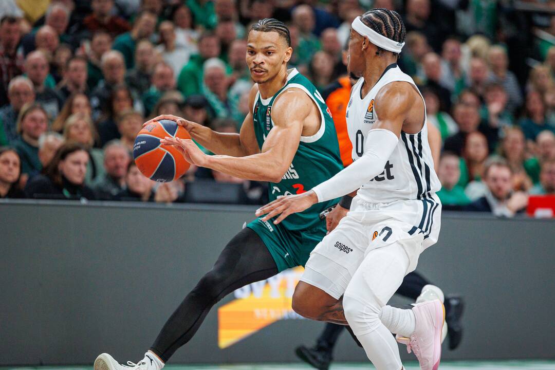 Eurolyga: Kauno „Žalgiris“ – Paryžiaus „Paris Basketball“ 83:81