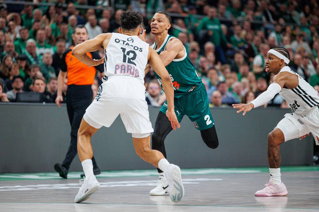 Eurolyga: Kauno „Žalgiris“ – Paryžiaus „Paris Basketball“ 83:81