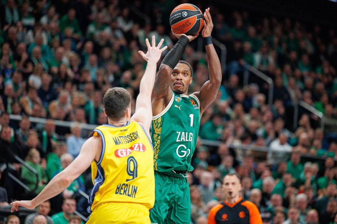 Eurolyga: Kauno „Žalgiris“ – Berlyno ALBA 73:53