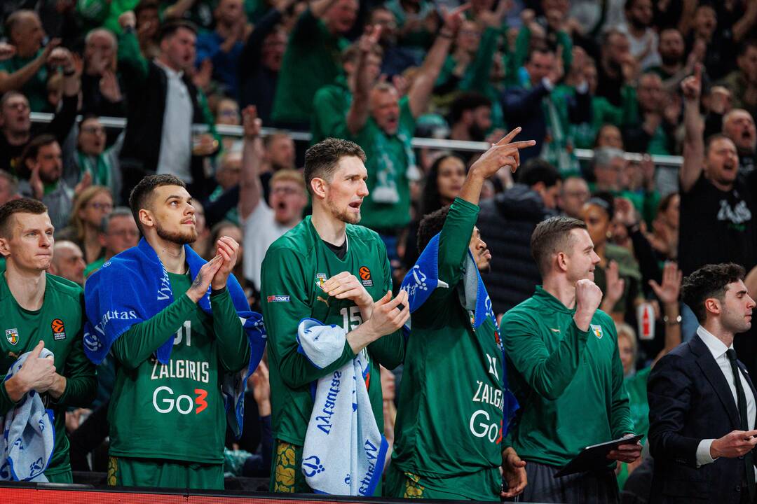 Eurolyga: Kauno „Žalgiris“ – Miuncheno „Bayern“ 82:97