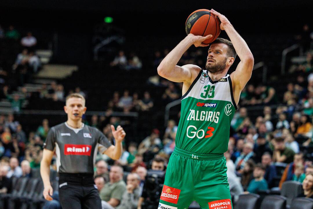 LKL: Kauno „Žalgiris“ – Mažeikių „M Basket–Delamode“ 95:68