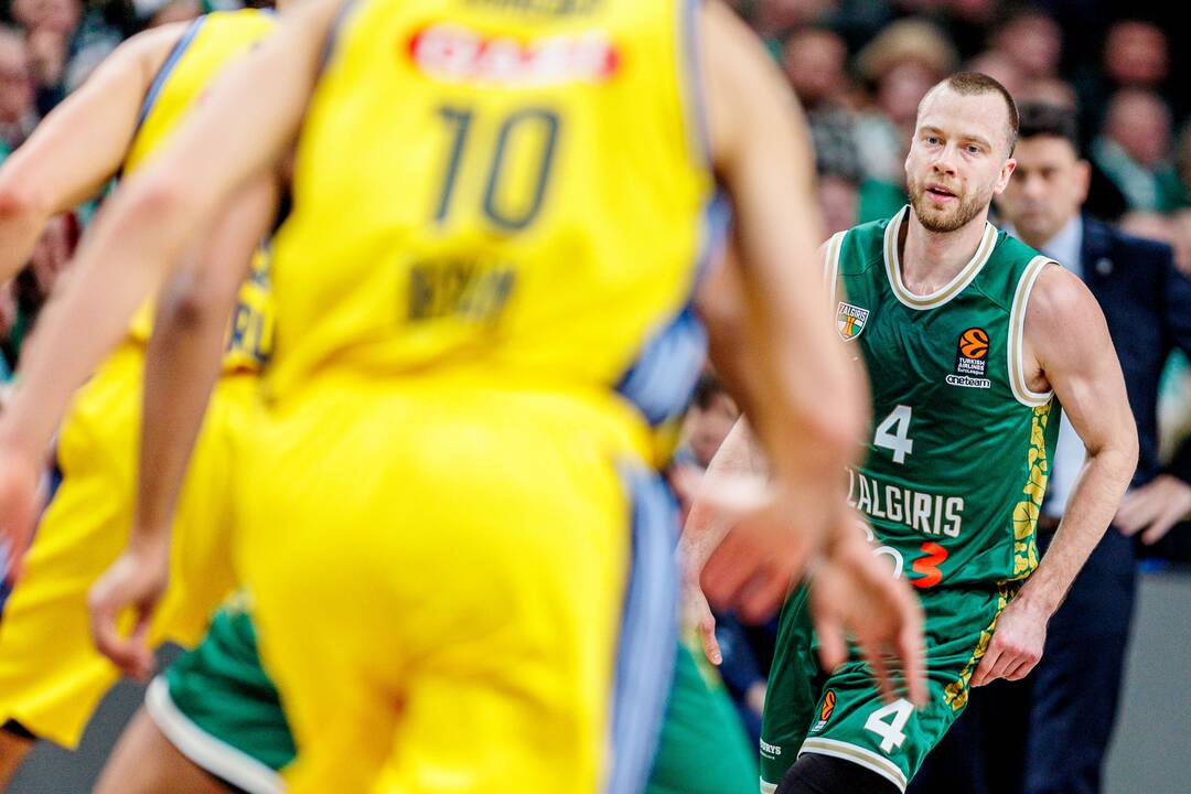 Eurolyga: Kauno „Žalgiris“ – Berlyno ALBA 73:53