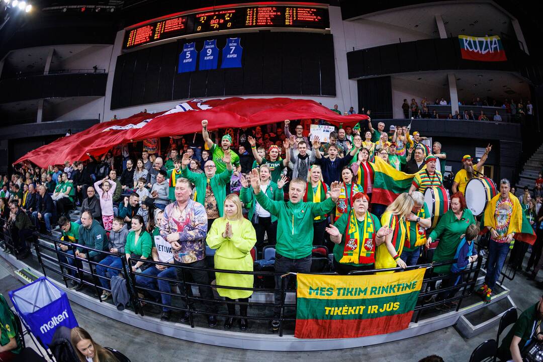 Europos vyrų krepšinio čempionato atranka: Lietuva – Estija 82:75