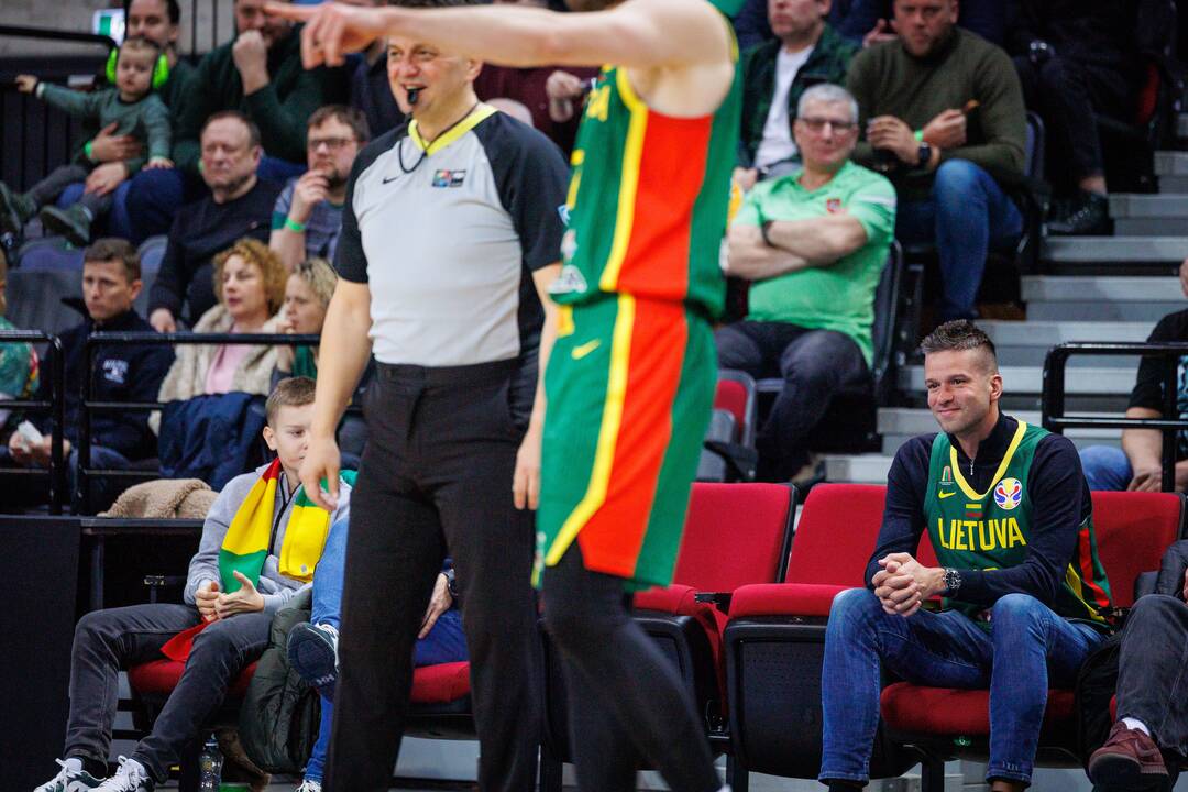 Europos vyrų krepšinio čempionato atranka: Lietuva – Estija 82:75