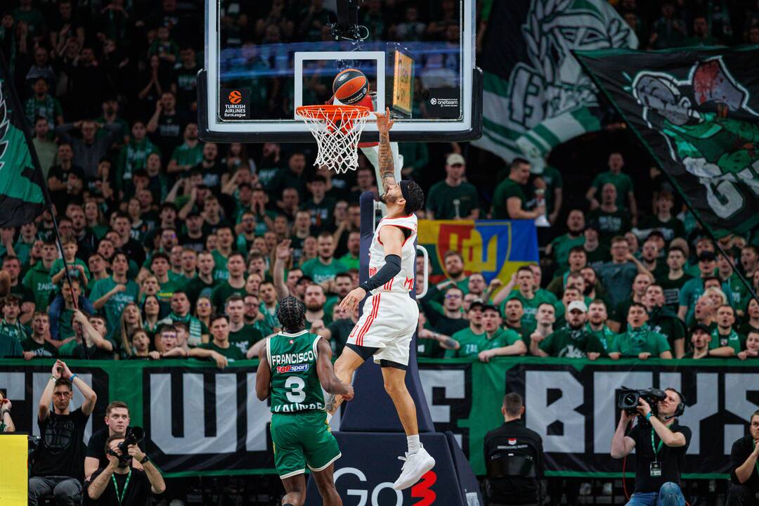 Eurolyga: Kauno „Žalgiris“ – Miuncheno „Bayern“ 82:97