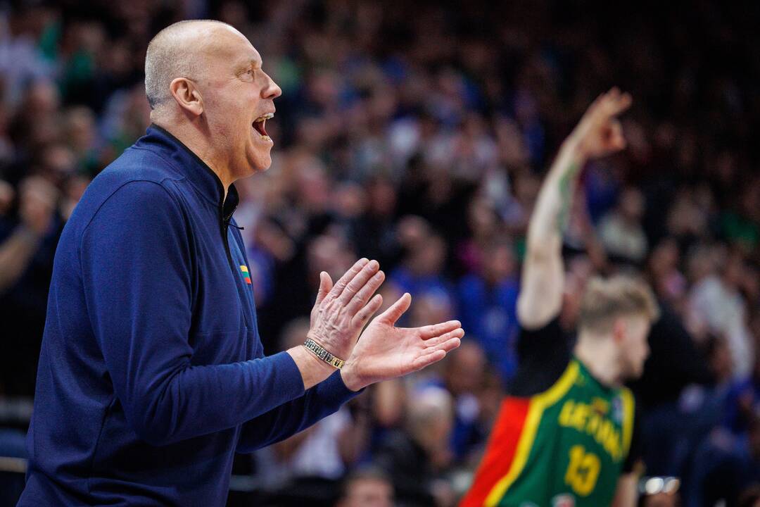 Europos vyrų krepšinio čempionato atranka: Lietuva – Estija 82:75