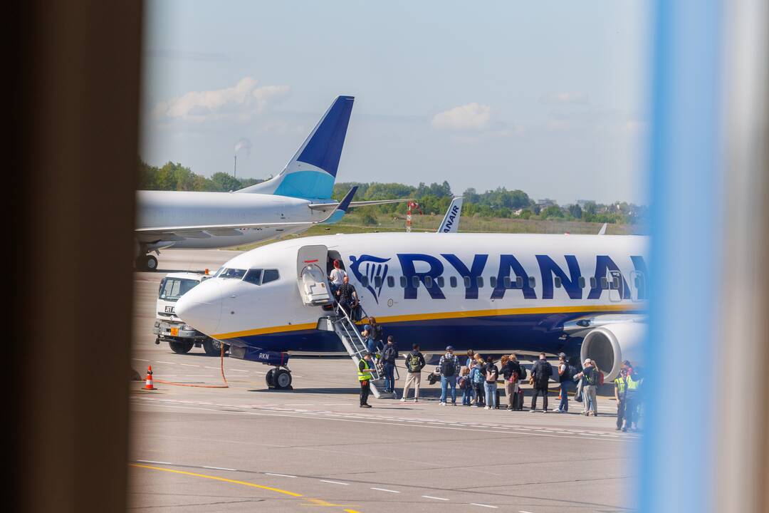 „Ryanair“ nuo birželio skraidins iš Kauno į Peskarą Italijoje